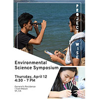 April 12: Project WISE - Environmental Symposium