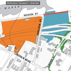 Improvements and road closures at Crissy Field