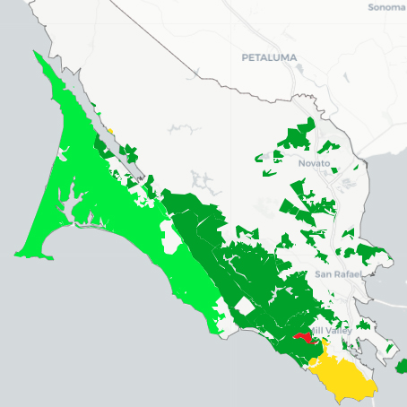 Interactive Parks Access Map