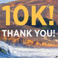 Milestone Reached: 10,000 Followers on Instagram