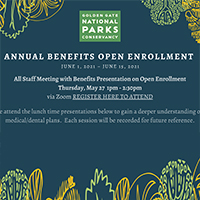 Save the Date:  Annual All Staff &amp; Benefits Open Enrollment Presentation, 5/27