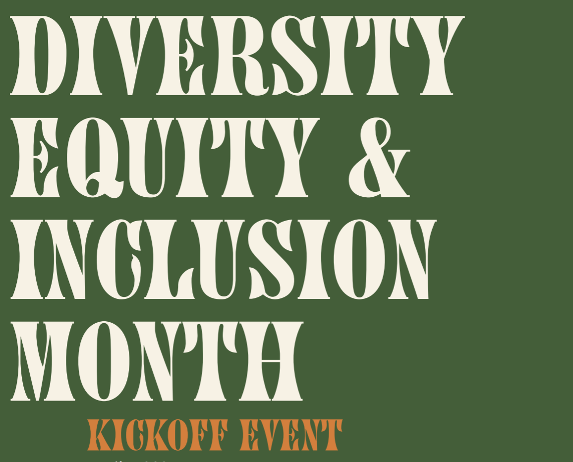 Diversity Makes us Stronger Month Full Schedule